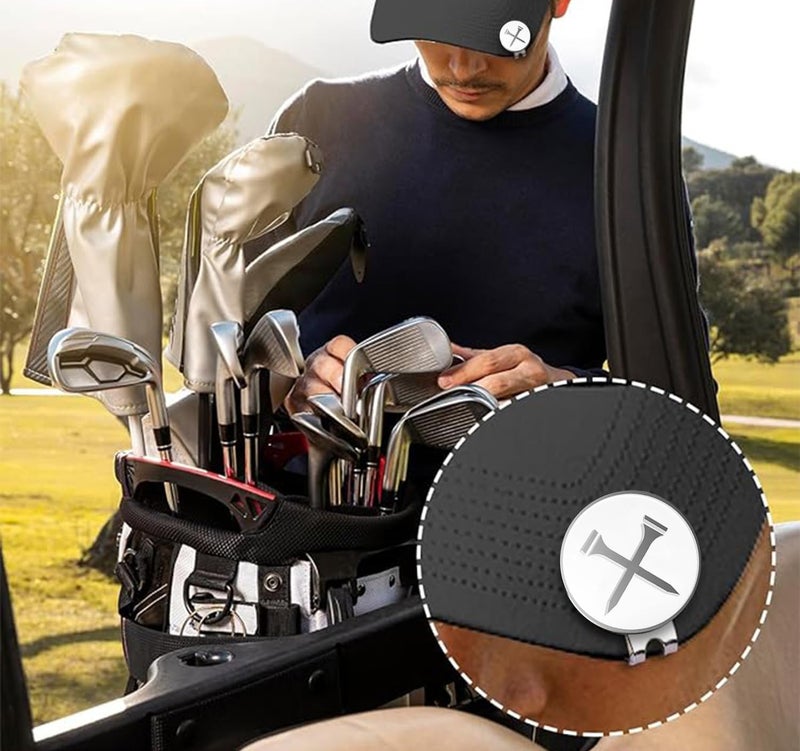 Adhere Golf Ball Markers Personlized Logo Enamel with A Strong Magnetic Hat Clips A Premium Golf Gifts for Golfer - Image 5